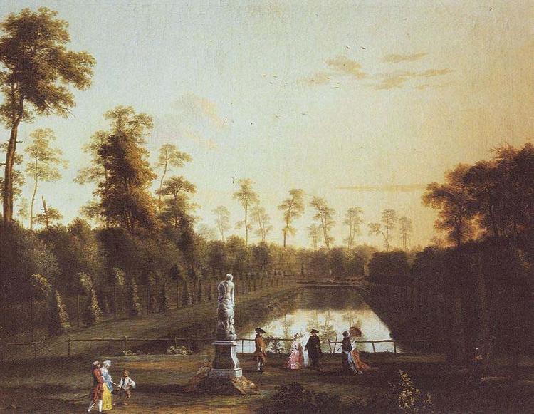 Jacob Philipp Hackert Parklandschaft mit Venusbassin im Berliner Tiergarten